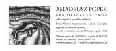 Amadeusz Popek - cykl serigrafii i rysunków piórkiem