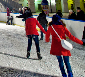 The skating rink