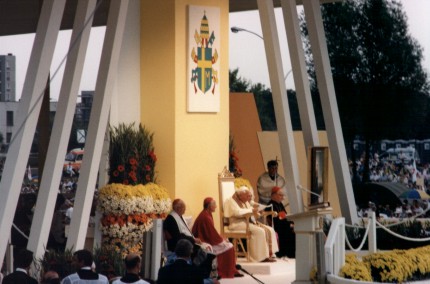 Der Besuch von Johannes Paul  II.