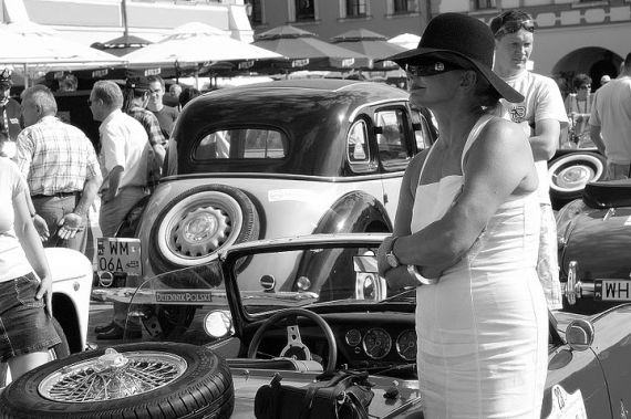 Meeting of vintage cars 