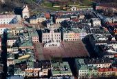 Bird’s-eye view of Zamość